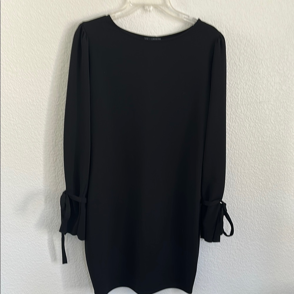 Zara Classic Black Shift Dress L